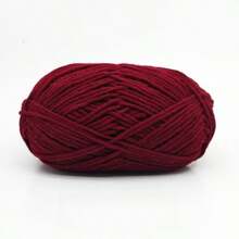 1pc 50g 5-Stranded Cotton Yarn, Suitable For DIY Weaving Bags, Scarves, Hats, Sweaters, Home Textiles