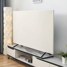 Vỏ bọc chống bụi co giãn in hình cho TV LCD, vỏ bọc chống bụi cho màn hình TV treo tường, dễ lắp đặt, chống bám bẩn, trang trí nhà bếp, đồ dùng gia đình, quà tặng Ngày của Mẹ, trang trí phòng ngủ, sân vườn, trang trí nhà bếp, mùa hè, bãi biển, đồ dùng du lịch, trang trí phòng, mềm mại, tốt nghiệp - Vỏ chống bụi màu xám đen - Xem 10