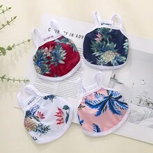 Breathable Hawaii Style Vest Sleeveless Summer Clothes For Cats And Dogs - Pink - View 4