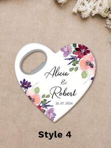 Customizable Wedding Favor, Bottle Cap Magnet, Customized Bottle Cap Magnet And Packaging Box, Wedding Magnet, Bottle Cap Magnet, Wedding Favor, Wedding Thank You Favor, Customized Wedding Favor, Personalized Bottle Cap Magnet - Multicolor - View 47