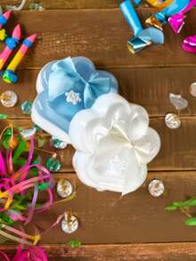 1PC Rainbow Color Stacking & Transparency Tabas Squishy Cute Stress Relief Glitter Cat Paws: Portable Fidget Squeeze Toys For Your Desk And On The Go, Ideal Holiday Gifts, Small Gift Ornament Cute Fun , Christmas Gift, Party Favors, Gift Bag Fillers, Classroom Prizes,Funny - Multicolor - View 3