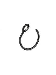 1 pieza/Set de 3 piezas Aros falsos para la nariz Joyería de perforación falsa de 8 mm Aros falsos para aro de labio, septum y nariz Nuevo conjunto de aros falsos para labios para mujeres y hombres