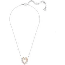 Hyperbola Necklace Collection - Mixedmetalfinish/White - View 3