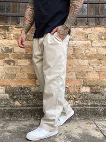 MEN'S BALLOON JEANS PANTS - Lilac Purple - View 3