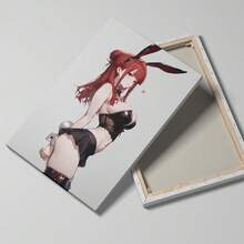 1 Pc Canvas Painting,Anime Girl, Bunny Ears, Bunny Girl Outfit, Red - Haired Girl, Decorative Painting ,Wood Framed Painting (1) Thickness 2.5 Cm/ 1 Inch-Home Decoration For All Occasions,Ideal New Year, Valentine's Day,Thanksgiving,Easter,Christmas Gift,Room Decoration Aesthetic,Wall Decoration Art,Perfect Gift,Autumn And Winter Wall Decoration,Living Room Decoration, Bedroom Decoration, Kitchen Decoration, Entry Decoration, Bathroom Decoration, Direct Wall Painting, High Quality Wall Painting Poster,Modern Home Decoration Stretched And Framed Ready To Hang1 Pc Canvas Painting,Anime Girl, Bunny Ears, Bunny Girl Outfit, Red - Haired Girl, Decorative Painting ,Wood Framed Painting (1) Thickness 2.5 Cm/ 1 Inch-Home Decoration For All Occasions,Ideal New Year, Valentine's Day,Thanksgiving,Easter,Christmas Gift,Room Decoration Aesthetic,Wall Decoration Art,Perfect Gift,Autumn And Winter Wall Decoration,Living Room Decoration, Bedroom Decoration, Kitchen Decoration, Entry Decoration, Bathro - Apricot - View 4
