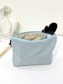 1pc Fashionable, Simple And Portable Cosmetics And Makeup Tool Storage Is Suitable For Women And Girls To Travel And Live At Home.