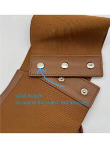 1pc Medieval Wide Leather Belt, Viking Knight Antique Belt, Women's Leather Corsets Lace-Up Sexy Body Shaper Gothic Clothing Corsets Medieval Belts Halloween