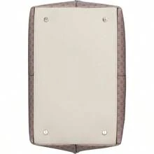 Women's Granite Geometric Satchel 2 In 1 Vegan Leather 2 Pockets One Size - Almond/Taupe/White - View 3