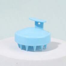 Silicone Hair Brush, Soft Hair Scalp Cleaning Brush, Shower Massage Brush, Hair Washing Tool, Hair Washing Brush, Hair Brushes For Hair Scalp Massage, Anti-Dandruff Home Bathroom Decor Fall Decor Back To School - Multicolor - View 14