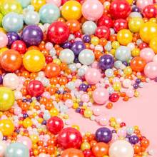 130g/4.58 Oz Colorful Cake Decoration Sprinkles- Baking Decoration Cake Decoration, Cake Birthday Wedding Party Decoration Tool Cookie Decoration - Creative Baking Shiny Particles DIY Cookies Cupcake Dessert Decoration Materials, Multiple Colors To Choose From, Birthday Party/Wedding Dessert Table