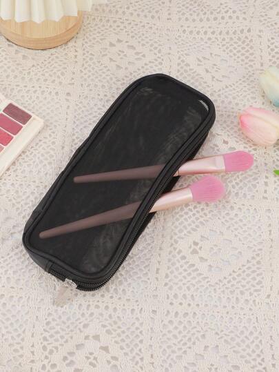 1 Túi đựng cọ trang điểm, hộp đựng mỹ phẩm nhỏ, túi đựng đồ dùng cá nhân khi đi du lịch, hộp đựng bút chì, túi đựng đồ trang điểm dành cho nghệ sĩ trang điểm.