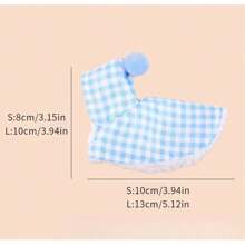 1 Stück Papageienfedern Mantel, weiches kariertes Haustier Vogel Kleidungsstück, bietet Wärme und Komfort für alle Vogelarten