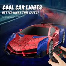 1 件可变形遥控车，2.4Ghz 多功能 1:18 比例遥控车变形机器人，带闪光灯的遥控器，一键自动演示，360° 旋转和漂移，遥控机器人车玩具