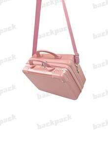 Waterproof Travel Makeup Case, Travel Organizer, Practical Jewelry - Rusty Rose - View 4