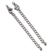 5pcs/Set Stainless Steel Engraved 7cm Lobster Clasp Jewelry Accessories Suitable For DIY Necklace, Bracelet, Jewelry Making