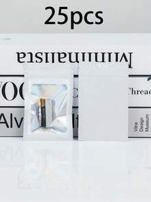 100/10 件可重复密封袋、透明窗口食品储存袋、糖果袋、软糖袋、铝箔袋、派对礼品包装袋，全息可重复密封袋拉链食品储存铝箔聚酯薄膜气味袋塑料扁平包装袋，适用于派对礼品食品糖果珠宝唇彩，有多种尺寸和颜色可供选择 - 開窗鐳射袋 - 查看 23