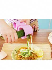 1pc/ Creative Spiral Twin-Head Grater With Knife Sharpener Kitchen Gadgets