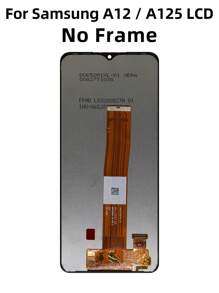 Écran LCD de 6,5 pouces IPS pour Galaxy A02 A022, Galaxy A12 A125 A125F/DS, écran tactile Digitizer pour A12 Nacho A127F/DS A127