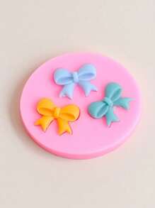 1pc Strawberry Fruit Shaped Silicone Mold, Cake Decorating Mold, Small Bow Silicone Fondant Mold, Chocolate Silicone Mold