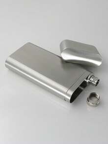 1 hộp đựng xì gà bằng thép không gỉ tùy chỉnh, hộp giữ ẩm xì gà di động có chữ hoặc chữ cái được cá nhân hóa, bình đựng rượu dung tích nhỏ - Nhiều màu - Xem 3