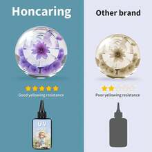 1 Set Upgraded Transparent Resin Kit, Low Odor UV Resin, UV Lamp, Silicone Mold, UV Epoxy Resin, UV Resin Starter Kit, Suitable For Jewelry, Crafts And Decorations - Multiple Specifications - View 7