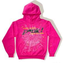 Sudadera roja rosa