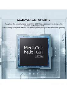 Xiaomi Redmi 13x Smartphone 6GB+128GB Global Version Helio G91-Ultra Processor 6.79" FHD+ DotDisplay Up To 90Hz Refresh Rate 108MP Super-Clear Main Camera 5030mAh (Typ) Supports 33W Fast Charging 3.5mm Headphone Jack Xiaomi HyperOS