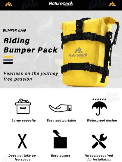 AD Motorbike Universal Waterproof Gurard Bag For Triumph Tiger 900 BMW R1200GS 1250GS 1300GS Motorcycle Bumper Bar Side Bags Quick Release Bag