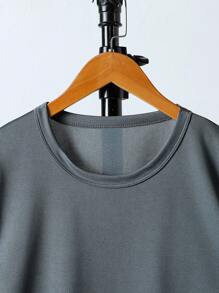 Set de 2 piezas de ropa deportiva para adolescentes varones, incluye camiseta de manga corta y pantalones cortos de running