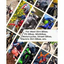 Motorcycle Front Fork Boots Shock Absorber Covers Protector Rubber Dust Gator Guard Gaiters Universal For Most Dirt Bike - one-size - View 8