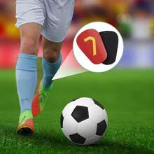 1 Pair Mini Master 7# Red Football Insert Thicken Leg Guards - Durable Mini Football Shin Guards Suitable For All Seasons - Multicolor - View 7