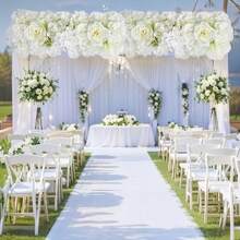 Painel de Rosas Artificiais Decoração de Casamento Bottom da Parede Layout da Mesa de Banquete Decoração de Chá de Bebê Suprimentos de Festa Flores Decorativas para Porta em Arco Guia de Piso Flores Presentes de Aniversário de Verão Volta às Aulas Material Escolar Decoração de Quarto
