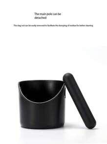 1pc Coffee Knock Box, Shock-Absorbent Espresso Knock Box For Barista Coffee Grind, Anti-Slip Espresso Dump Bin Grind Waste Bin, Coffee Accessories Back To School