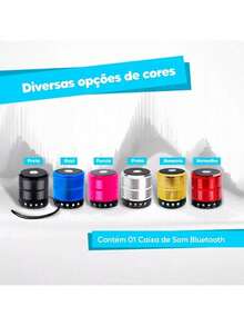 Portable Usb Sd Fm Mini Bluetooth Speaker Rechargeable Amplified SomY887 Speaker Box 887 - 黑色 - 查看 3