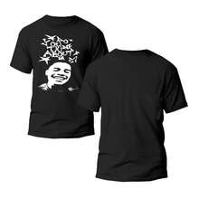 Playera Negra NSQK Rap Mexicano 100% algodón 14 - Negro - Ver 2