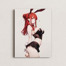 1 Pc Canvas Painting,Anime Girl, Bunny Ears, Bunny Girl Outfit, Red - Haired Girl, Decorative Painting ,Wood Framed Painting (1) Thickness 2.5 Cm/ 1 Inch-Home Decoration For All Occasions,Ideal New Year, Valentine's Day,Thanksgiving,Easter,Christmas Gift,Room Decoration Aesthetic,Wall Decoration Art,Perfect Gift,Autumn And Winter Wall Decoration,Living Room Decoration, Bedroom Decoration, Kitchen Decoration, Entry Decoration, Bathroom Decoration, Direct Wall Painting, High Quality Wall Painting Poster,Modern Home Decoration Stretched And Framed Ready To Hang1 Pc Canvas Painting,Anime Girl, Bunny Ears, Bunny Girl Outfit, Red - Haired Girl, Decorative Painting ,Wood Framed Painting (1) Thickness 2.5 Cm/ 1 Inch-Home Decoration For All Occasions,Ideal New Year, Valentine's Day,Thanksgiving,Easter,Christmas Gift,Room Decoration Aesthetic,Wall Decoration Art,Perfect Gift,Autumn And Winter Wall Decoration,Living Room Decoration, Bedroom Decoration, Kitchen Decoration, Entry Decoration, Bathro - Apricot - View 9