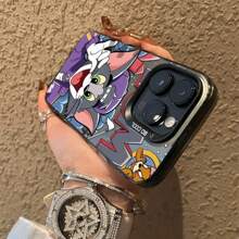 Capinha Capa Resistente A Choques De Tomcat feliz i Phone  xs max xr 7 8  11 12 13 14 15 16 pro max galaxy  A12 13 14 30 32 34 50 50 51 52 E S S21 22 23 24 FE Plus Ultra Redmi 12c poco x3 5 6 13c 9 a2 note  9 10 12 13 pro case