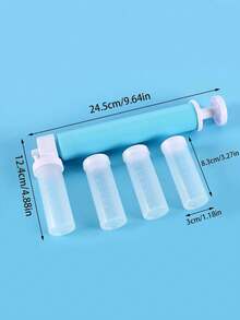 Manual Pastry Airbrush Gun Cake Sprayer Airbrush For Cake Kitchen Pastry Tool - Red - View 3