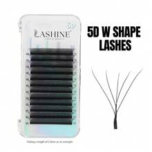 Lashine Lashine 12 Rows YY 3D 4D 5DW Shape 0.07mm Lashes 2D 3D 4D 5DW Premade Fan Lash Extensions 0.07 C/D Curl Natural Soft High Quality Idividual Lashes
