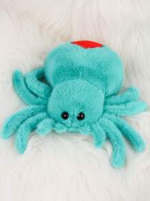 1 pieza Muñeco de araña de peluche esponjoso de alta gama, muñeco de dormitorio, juguete de peluche adorable, regalo de cumpleaños para amigos, decoración de Halloween, regalo para el Día de la Madre, cumpleaños de amigos, regalo de Navidad, regalo de cumpleaños estilo navideño