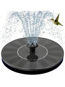 Solar Bird Bath Fountain Pump, Solar Fountain , Free Standing Floating Solar Powered Water Fountain Pump For Bird Bath, Garden, Pond, Pool, Outdoor