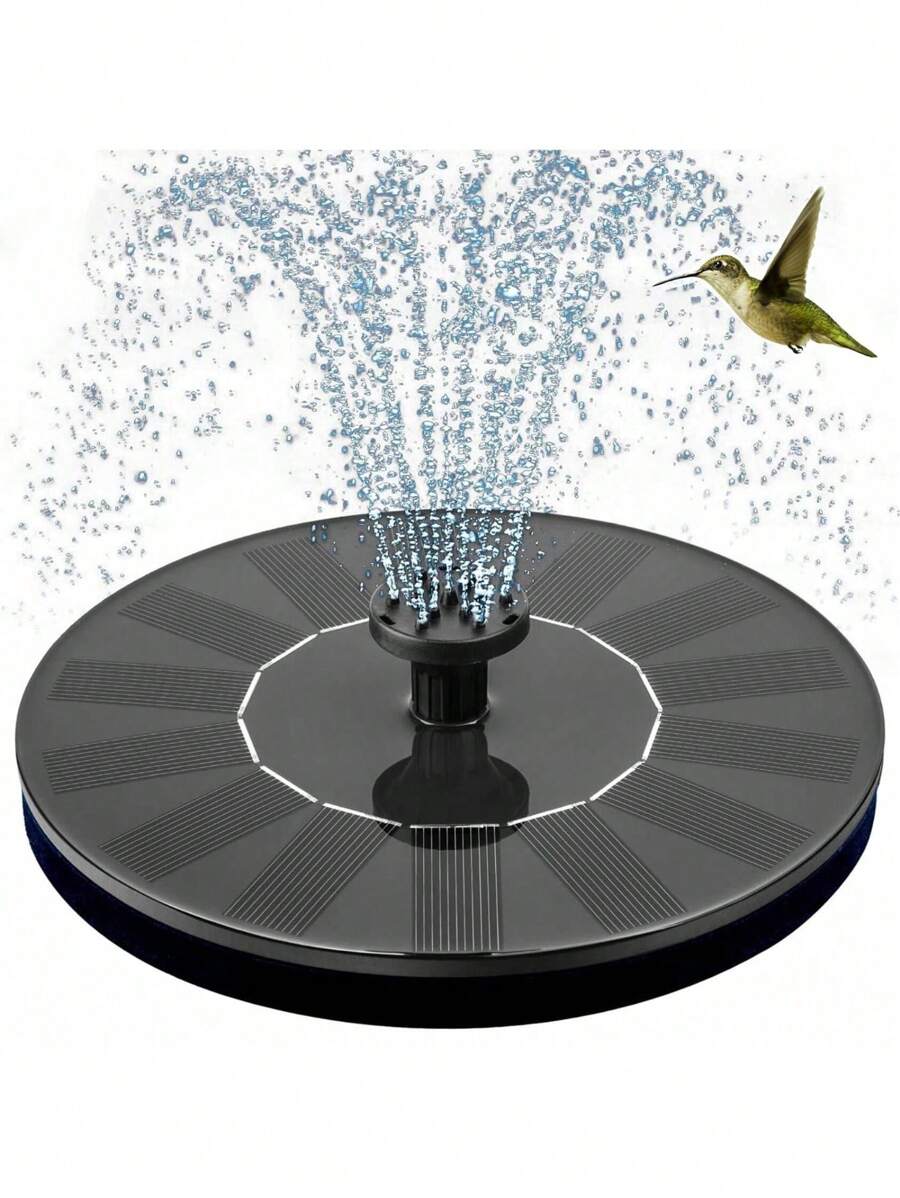 Solar Bird Bath Fountain Pump, Solar Fountain , Free Standing Floating Solar Powered Water Fountain Pump For Bird Bath, Garden, Pond, Pool, Outdoor
