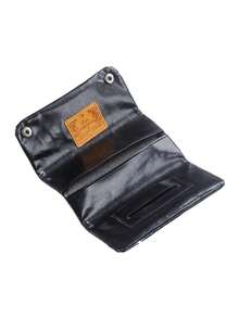 1pc Vintage Dual Buckle Multifunctional PU Leather Tobacco Pouch, Portable Tobacco Pipe Accessories For Men ,Smoking Accessories, Cigarette Storage, Cigarette Holder Case - Solid Color - View 6