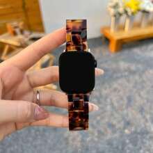 1 pieza Pulsera compatible con de 38mm, 40mm, 41mm, 44mm, 45mm, 46mm, 42mm, 49mm para hombres y mujeres, de resina con estampado de halcón peregrino, para Series Ultra, SE, 10, 9, 8, 7, 6, 5, 4, 3, 2, 1