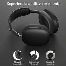 On-Ear Wireless Headphones, Wireless Headband, Bluetooth 5.1, Built-In Microphone For Calls, Supports TF, 3.5mm Cable Connection - 藍色 - 查看 4