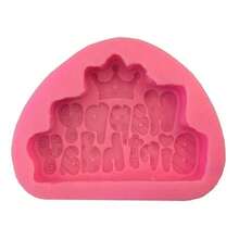Baking Mold Tools Accessories Supplies Happy Birthday Shape Molds Handmade Creative Cake Fondant Cookie Chocolate Cutter - Multicolor - View 10
