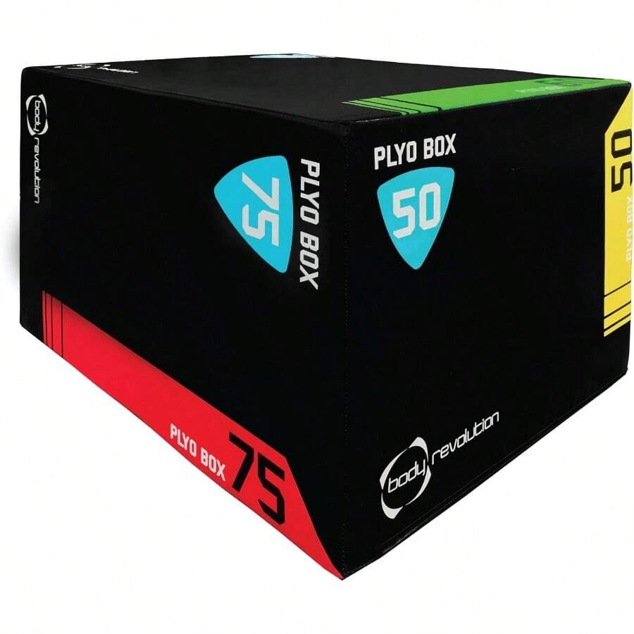 Plyometric Jump Box Calisthenics Equipment For Home Gym. Plyo Box For Strength Training And Aerobic Fitn Available In Small Medium And Large Sizes - ClearorTransparent - View 1