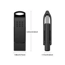 KOOTION 128GB Flash Drive 2 Pack Thumb Drive Bulk 128 G Swivel USB 2.0 Memory Stick For Data Storage - Black - View 8