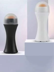 Con lăn hấp thụ dầu bằng đá núi lửa 2 trong 1, khả năng hấp thụ dầu mạnh mà không làm hỏng lớp trang điểm, thiết kế có thể tháo rời để dễ dàng vệ sinh - Nhiều màu - Xem 2