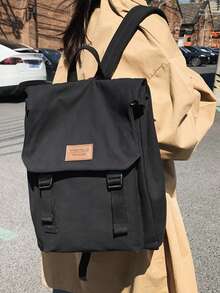 Fashionable Expandable High Capacity Backpack, Unisex College/Student Travel Bag - View 1